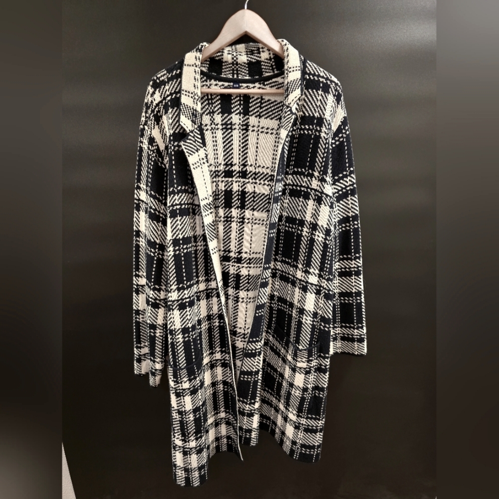 Chaps Long Cardigan Sweater